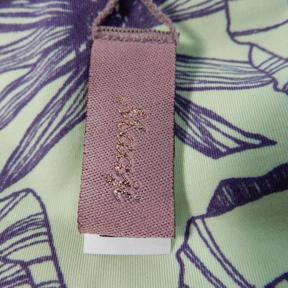 Maaji Nightly Oasis Hipster Cut Bikini Bottom Size L Multi Reversible NEW - Picture 8 of 9